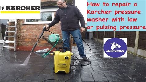 Karcher pressure washer fix. How to disassemble and fix an。